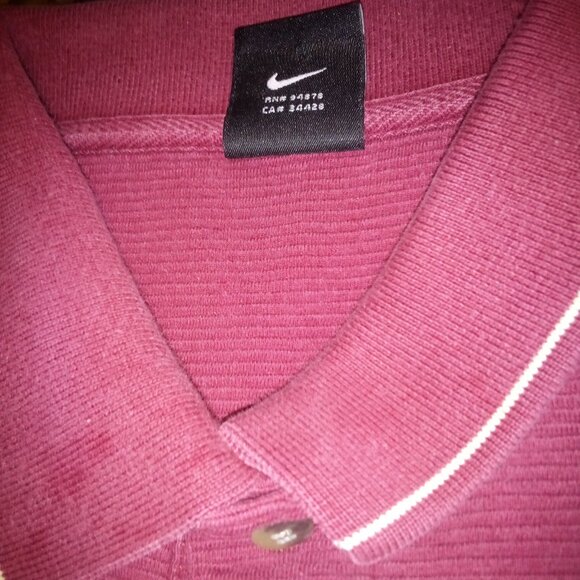 Florida State Univ Seminoles Nike Medium Garnet Cotton L/S Shirt 2 for sale - Picture 1 of 2